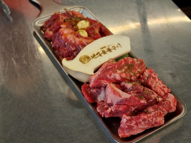 [대전 둔산동 맛집] "1988평화숯불구이" 대전시청점 | 소주 2,900원! 가성비 최고 소갈비 맛집!!