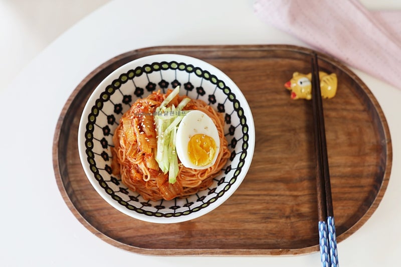 김치 비빔국수 양념장 레시피 새콤달콤 비빔국수 소스
