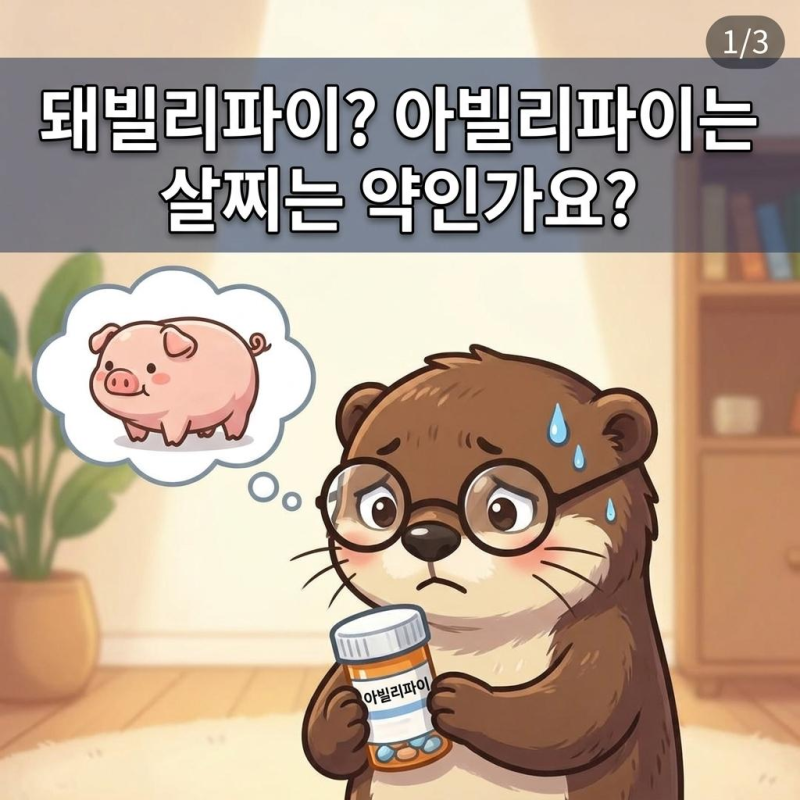 돼빌리파이? 아빌리파이는 살찌는 약인가요? 정신과 의사와 알아보는 아리피프라졸과 체중 ....