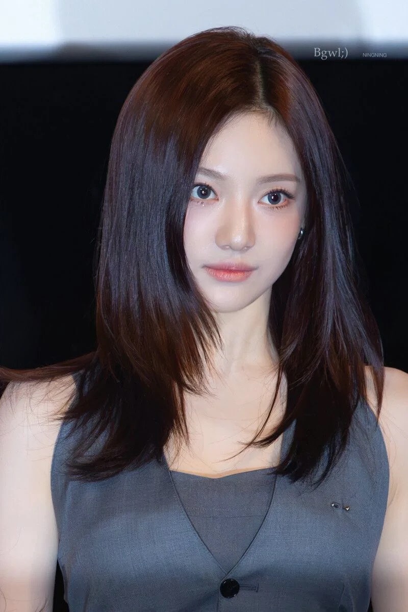 방배 미용실 | 에스파 닝닝 중단발 레이어드컷 | 림벨르헤어