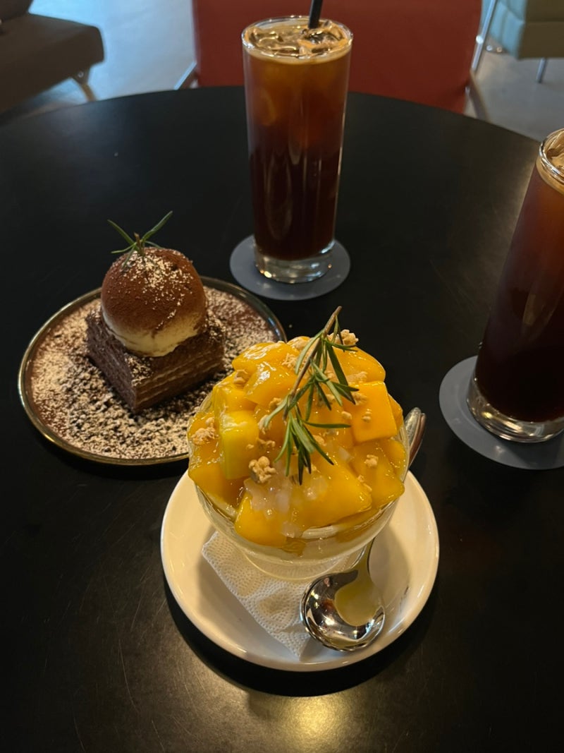 [진주 평거동] 수호 ☕️ 진양호 근처 늦게까지하는카페 애견동반가능