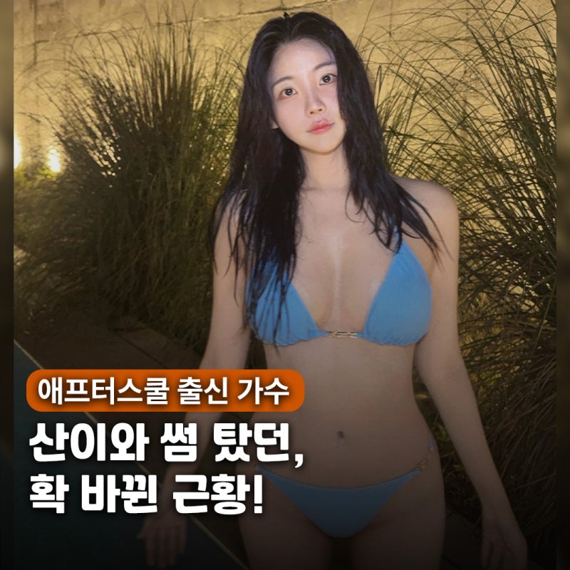 37세 레이나 비키니 몸매 화제, 애프터스쿨 메인보컬의 특급 근황