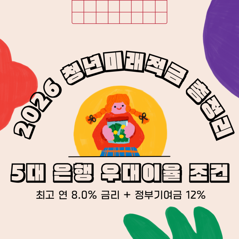 [온온파파] 7월 27일 청년미래적금 가입 시작! 청년도약계좌 갈아타기 및 은행별 8% 금리 꿀팁