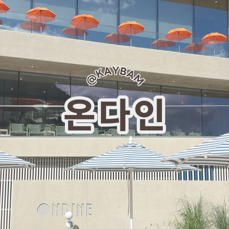 [장성 카페 추천] 장성 가볼만한 곳 장성 대형 카페 온다인