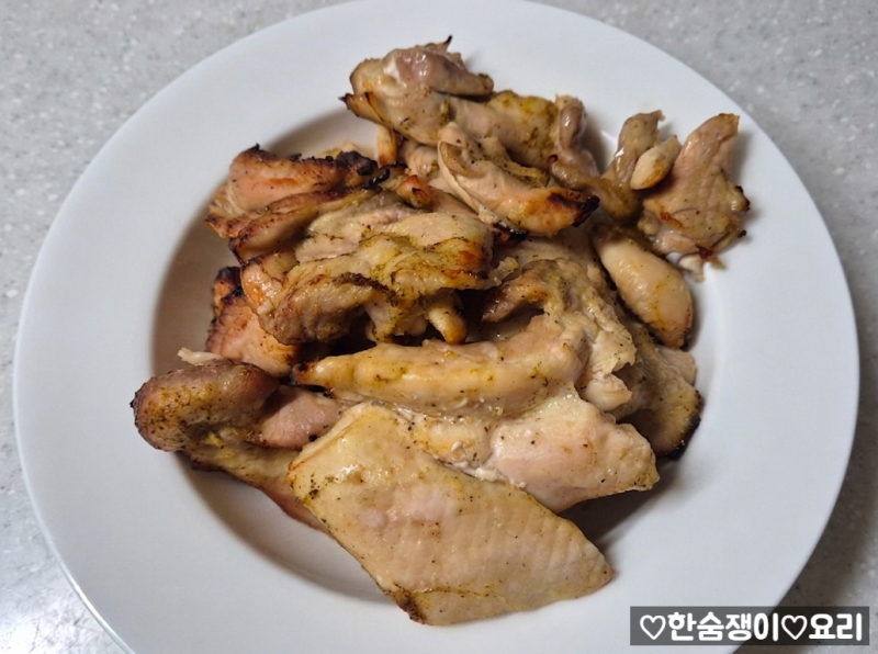 [홈메이드 순살치킨] 내맘대로 닭다리살 구워버리기