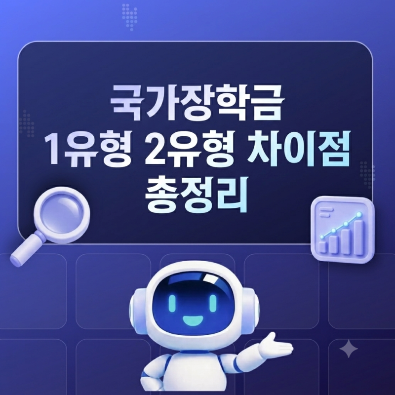국가장학금 1유형 2유형 차이점 총정리