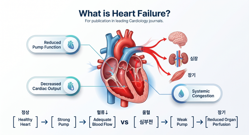 심부전이란? 초기증상부터 치료까지 꼭 알아야 할 모든 것