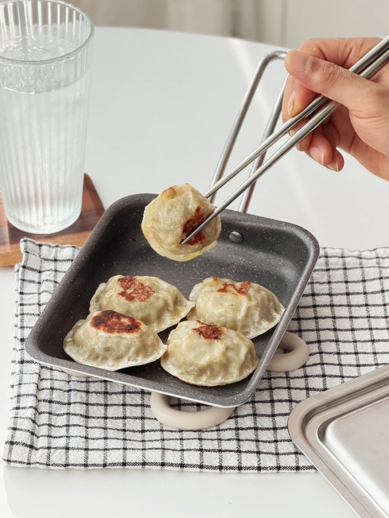 에델코첸 통3중 코팅팬 후기 혼술 교자팬으로도 만족한 계란말이팬