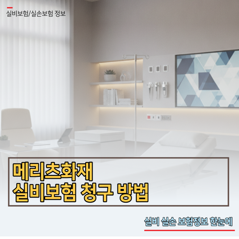 메리츠화재 실비보험 청구 방법, 3분 만에 지급받는 모바일 접수 꿀팁