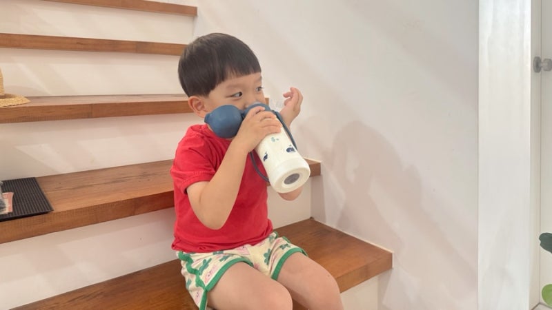 38개월 아기 스텐 텀블러, 그로미미로 바꾼 이유