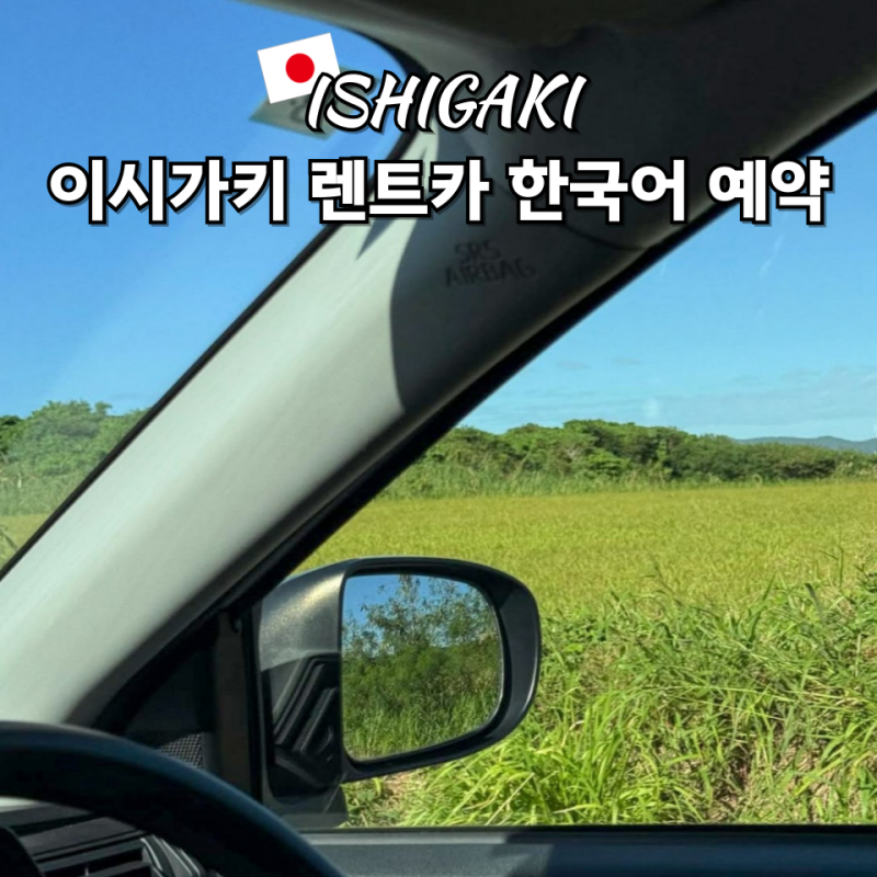 이시가키 렌트카 예약 방법 공항 픽업 가격 비교, 운전 팁 총정리