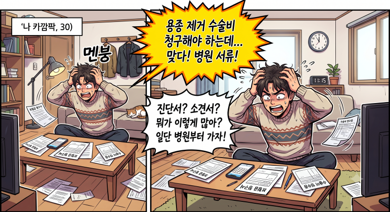 진단명, 진단코드 확인 되는 서류 (제증명 서류) 에 대하여