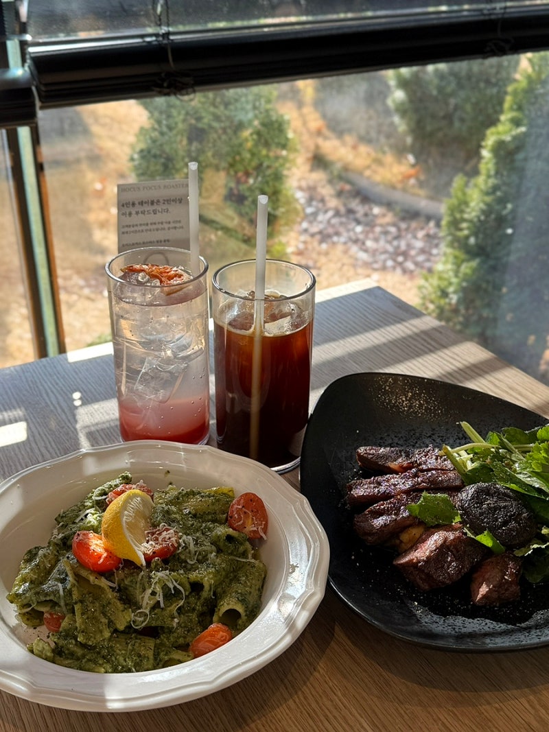 평택 대형카페 브런치 맛집 호커스포커스로스터스 메뉴 후기