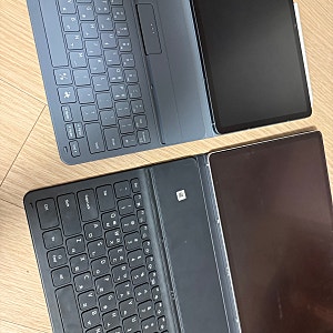 갤럭시탭 S10+ S11 사용 후기 및 비교, 싸게구입하는법, 삼성 정품 슬림 키보드 북커버 케이스 ....