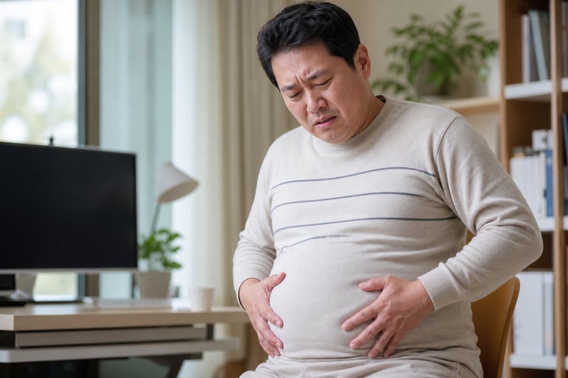 "지독한 방귀 냄새?" 대장암 초기증상과 복부팽만