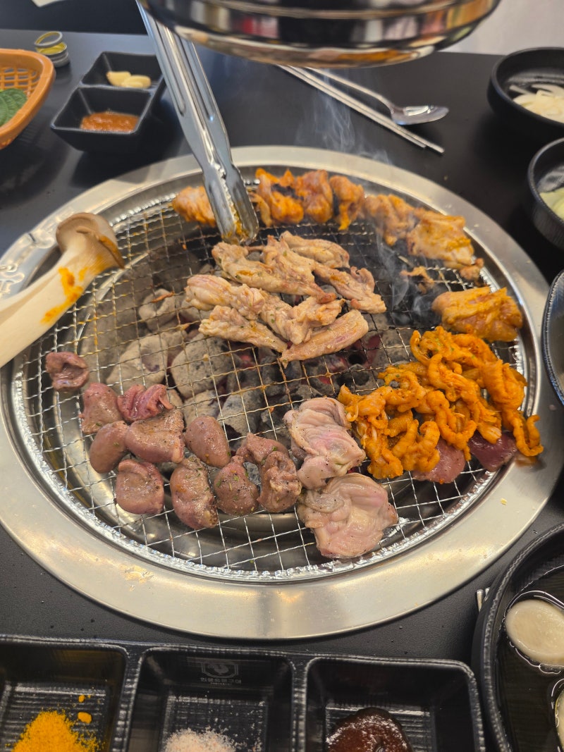 [당진맛집] 인생숯불구이 당진점- 닭갈비와 닭특수부위 무한리필(닭똥집, 염통, 닭발, 닭목살....