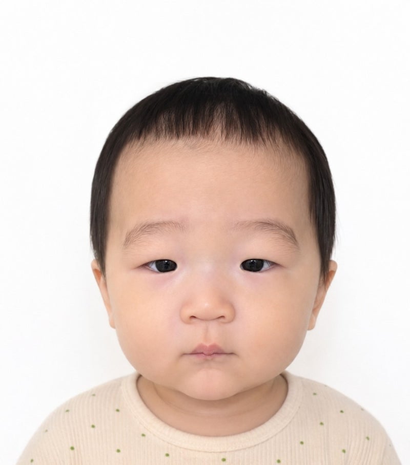 아기 여권사진 집에서 5분 만에 만들기! 셀프증명 어플 사용 후기