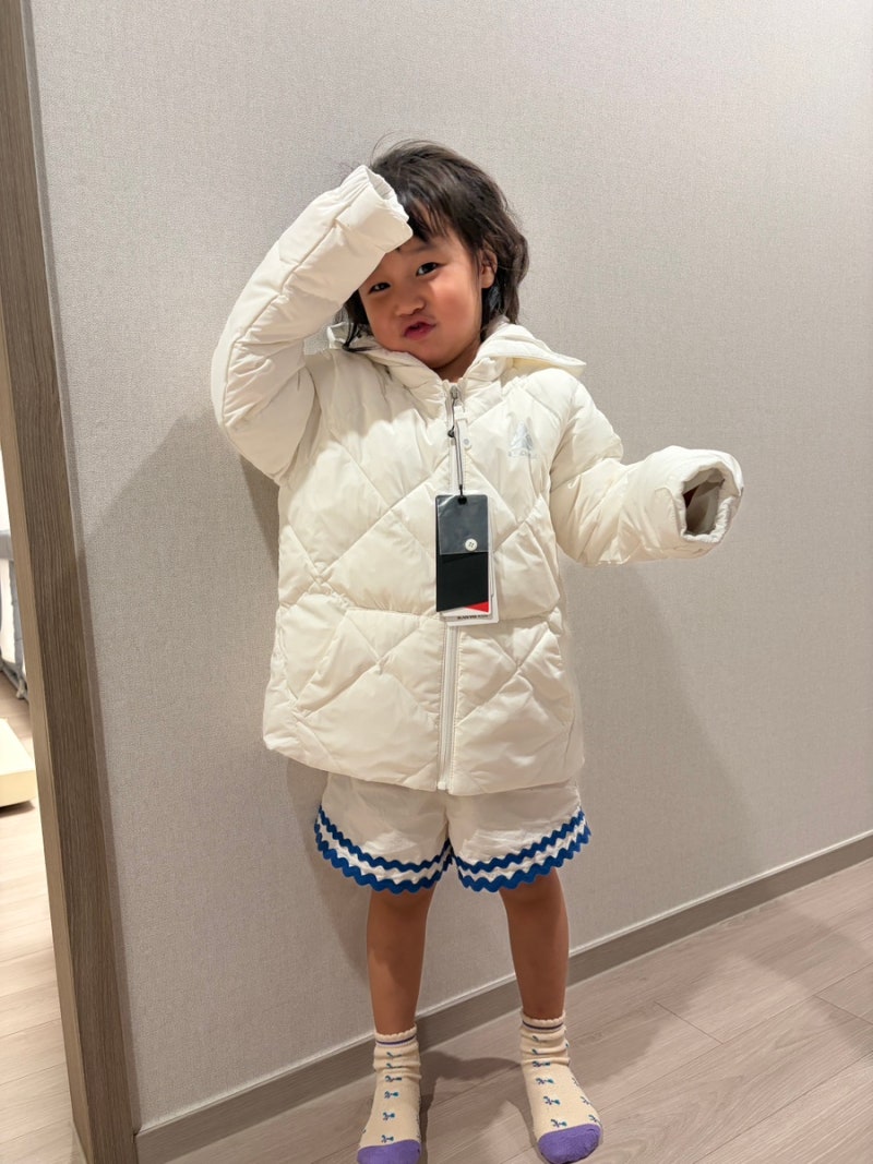 블랙야크 키즈 S라라3구스경량다운자켓 패딩 사이즈 120