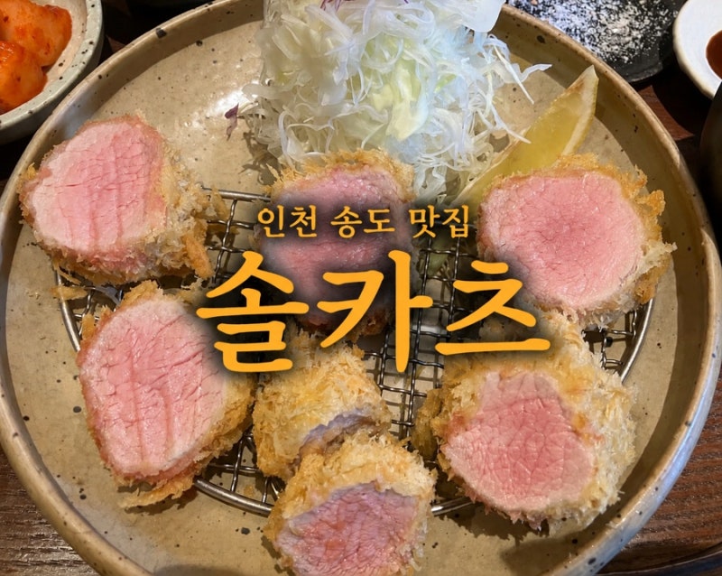 인천 송도 송현아,트리플스트리트 돈까스 맛집 | 솔카츠 후기