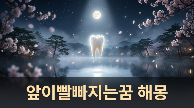 앞이빨 빠지는 꿈 해몽 건강운과 가족운 관련 대박 정리^^