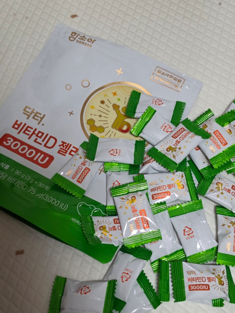 고함량 비타민D 알약 대신 맛있게 챙기는 닥터 비타민D 젤리