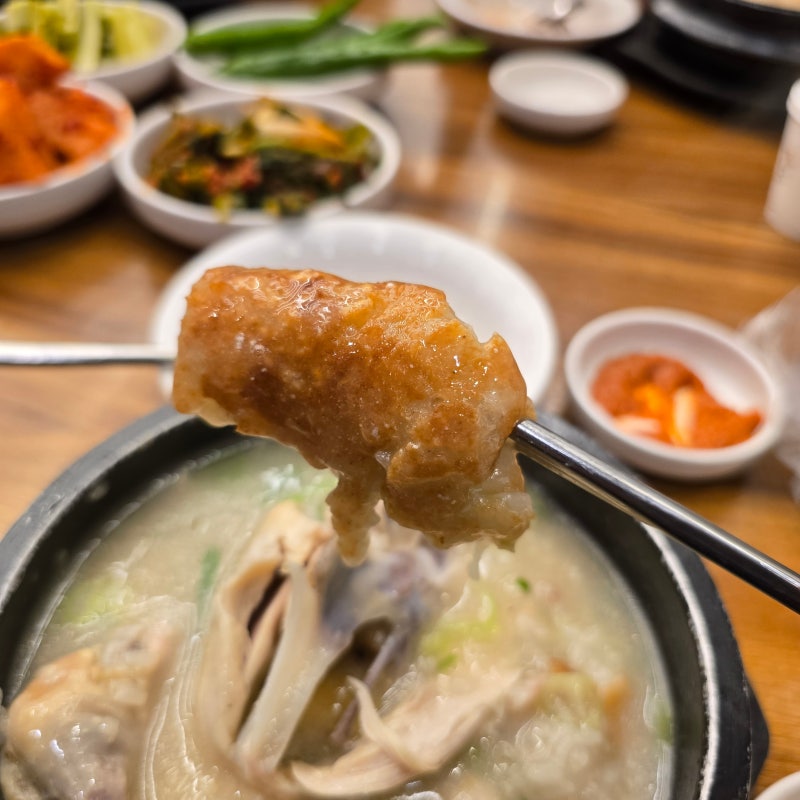 천안 현지인 맛집 태조산 유량동 이우철 한방 누룽지 삼계탕 본점