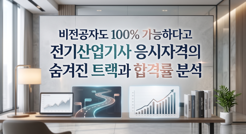 비전공자도 100% 가능하다고? 전기산업기사 응시자격의 숨겨진 트랙과 합격률 분석