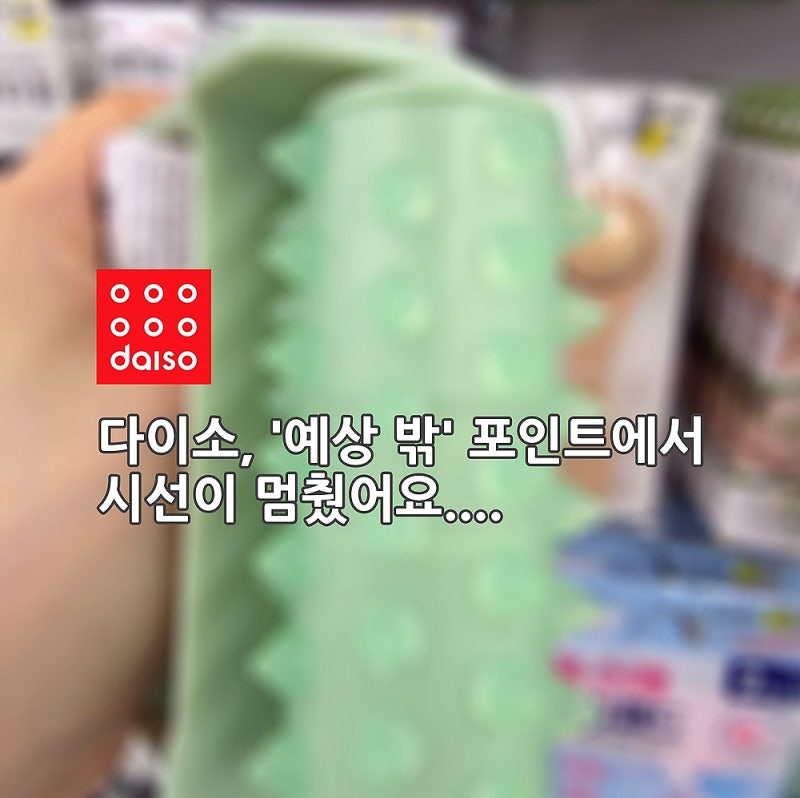 다이소 '예상 밖' 포인트에서 시선이 멈췄어요 1,000원짜리 '이것'도 판다고?