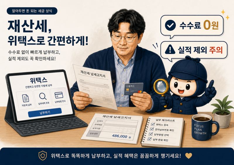 재산세 카드납부 할인 혜택, 무이자보다 먼저 확인해야 할 5가지