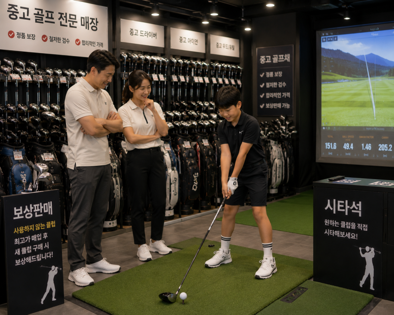 성장기 아이 골프채, 어떤 클럽을 선택해야 할까요?⛳