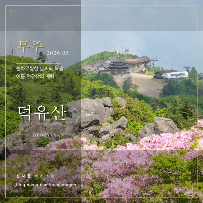 무주 덕유산 케이블카 곤도라 여름에도 멋진 설천봉 향적봉 등산 코스 철쭉