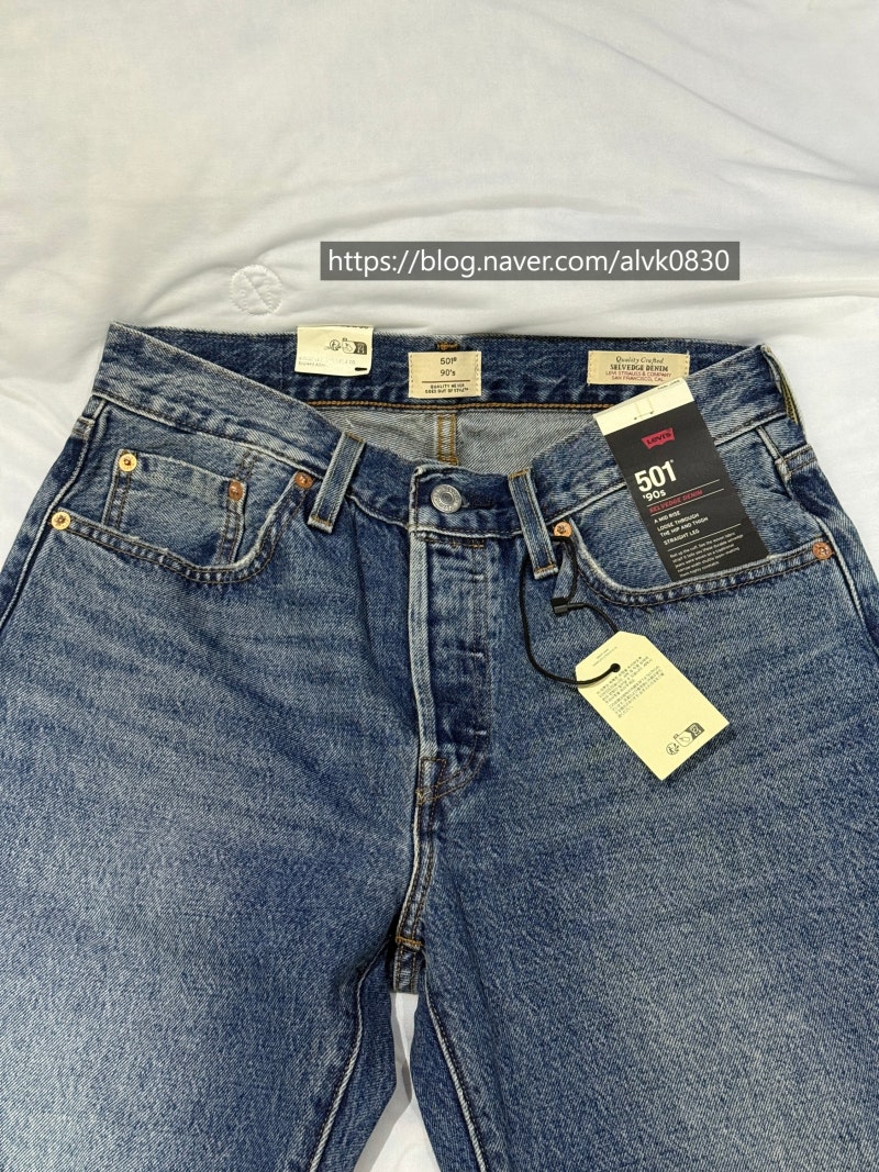 리바이스 501® 90'S Selvedge Women's Jeans_Get On Board A19590063