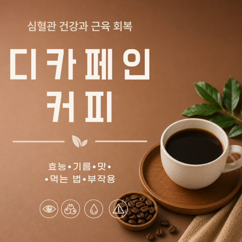 디카페인 커피 임산부 매일 효능 7가지 부작용