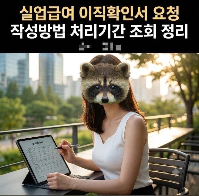실업급여 이직확인서 요청 작성방법 처리기간 조회 정리