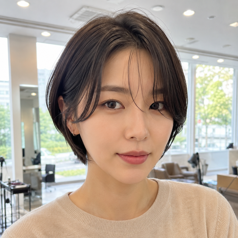 女性のショートカット、ソン・ヘギョも変えた！顔のラインが変わって見えた理由