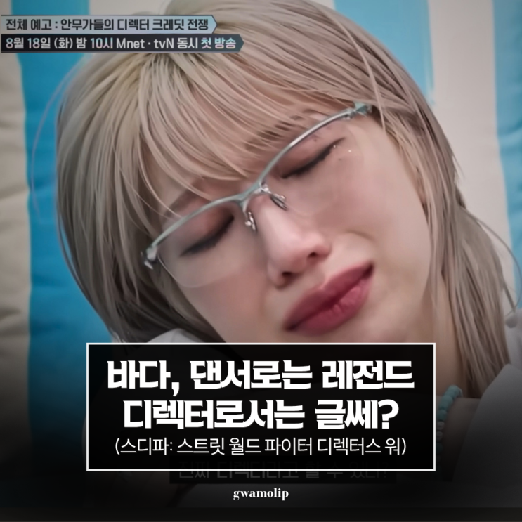 '바다, 댄서로는 레전드지만... 디렉터는 아니지' 스디파 (스트릿 월....