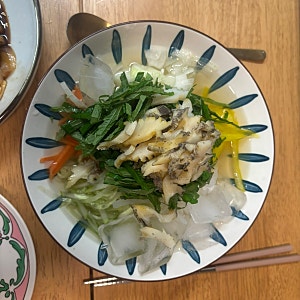 전복 갑오징어 물회 만들기, 레시피! 중복엔 물회죠