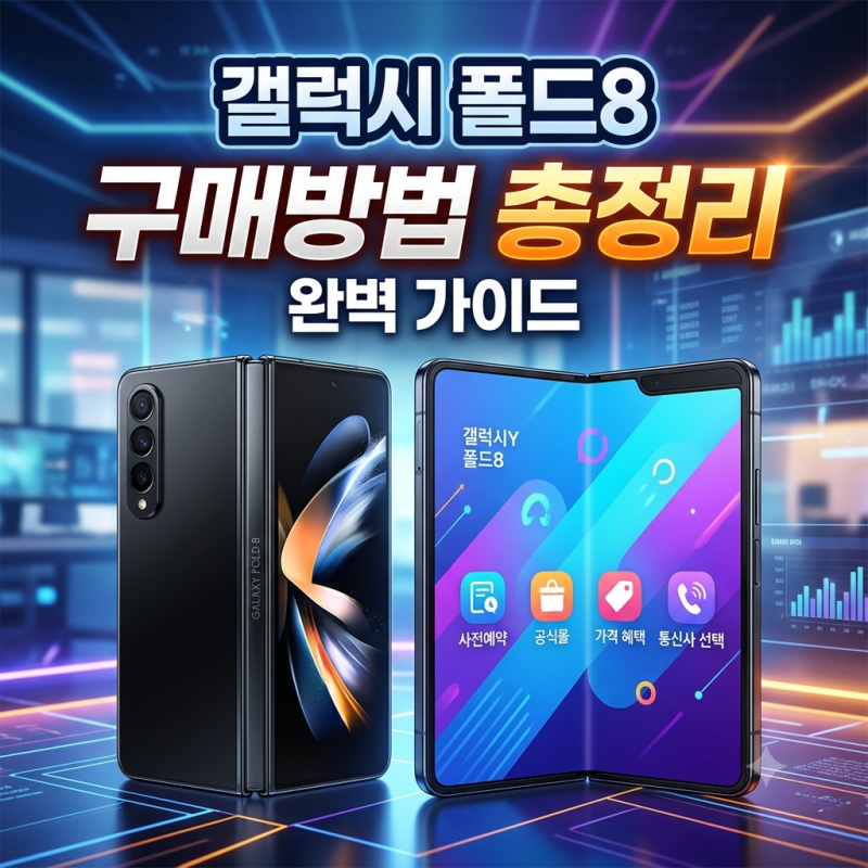 갤럭시 폴드8 구매방법 총정리