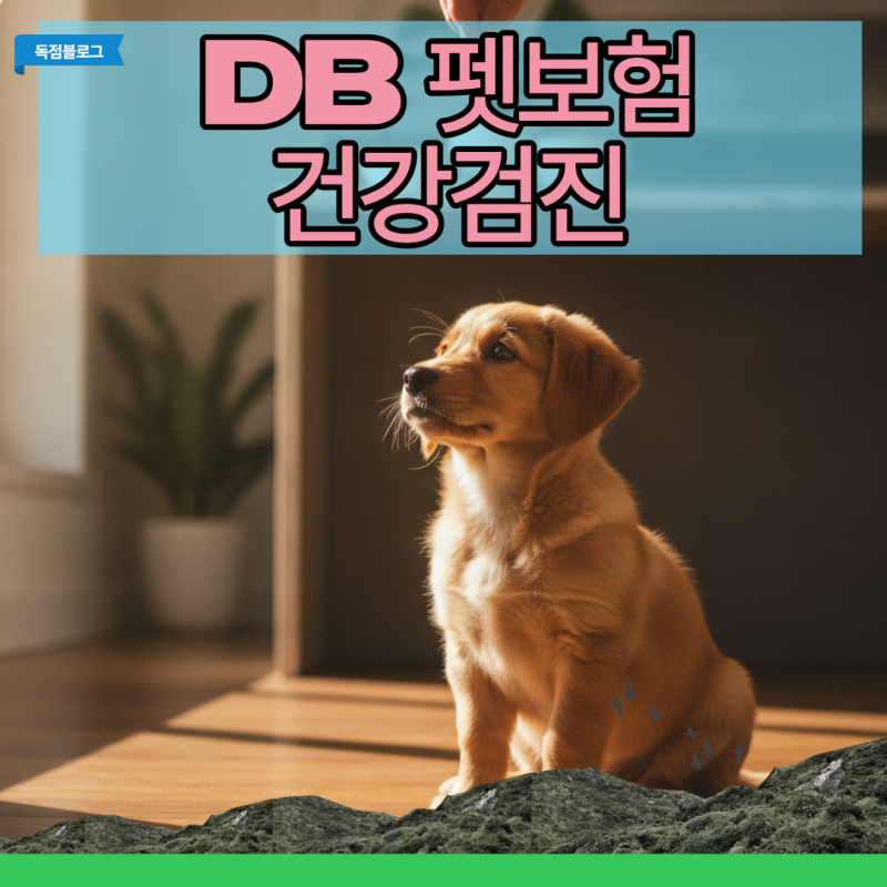 DB 펫보험 건강검진 비용 청구될까? 당일 질병 발견 시 필수 체크리스트