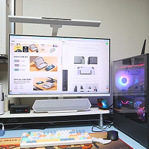 사무용 화이트모니터 끝판왕, 삼성 뷰피니티 S7 S70H LS32H701 32인치모니터 상세리뷰