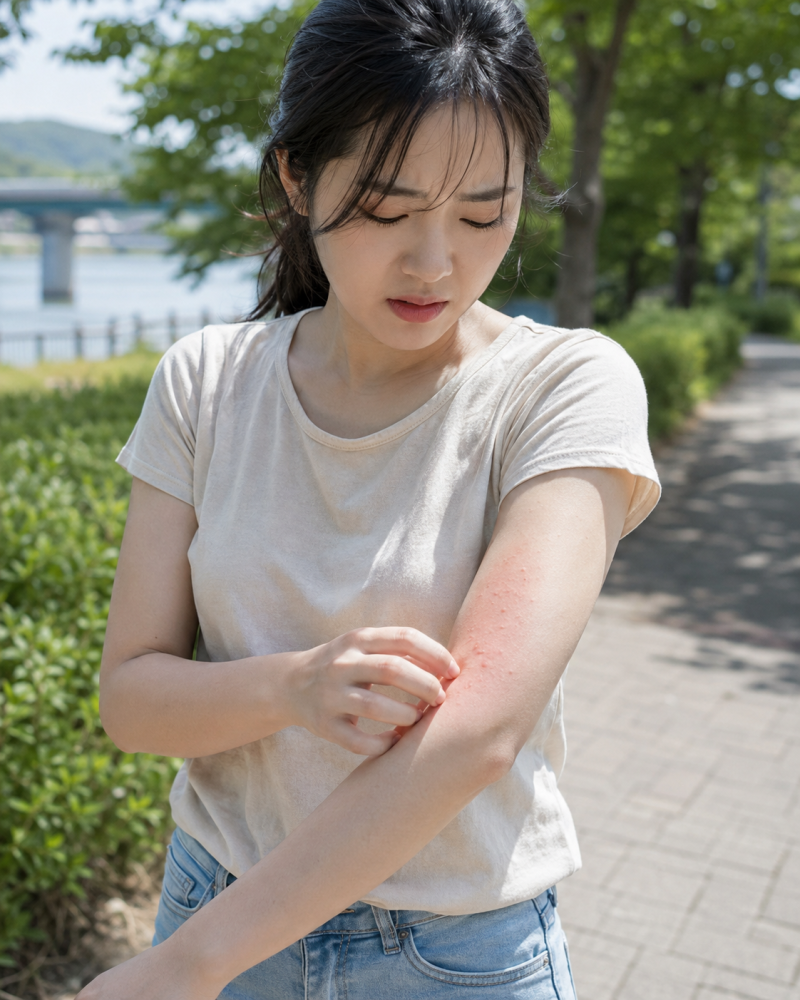 햇빛만 쬐면 피부가 가렵다면? 햇빛 알레르기 증상 5가지(+해결법)