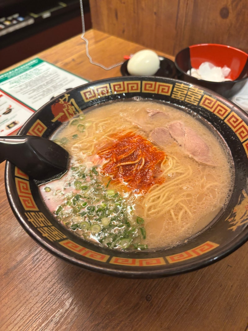 이치란라멘 :: 실패 없는 매운 단계, 토핑, 주문 추천 ★