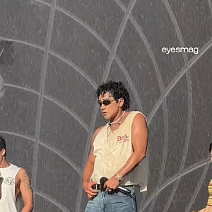 정지훈, 비가 착용한 데우스 엑스 마키나 슬리브리스 &모자 정보 @DEUS EX MACHINA 남성 워터밤 페....