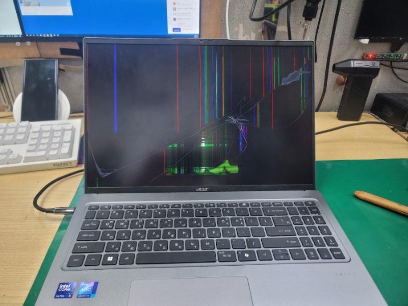 에이서 스위프트 GO 16 (Acer Swift Go 16) SFG16-72-560W B160QAN02.M 300nit 165HZ LP160WQ2-SPH1 기판접힘 40핀 액....