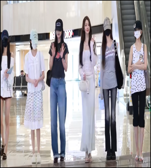 "장원영 빼고 코디 없냐"... 아이브 공항 등장에 술렁
