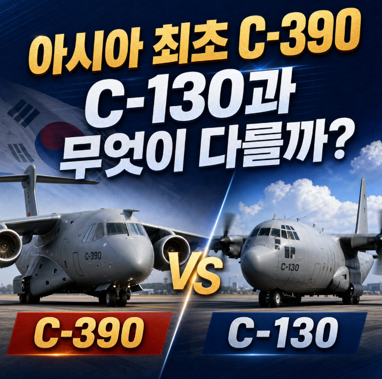 C-390 vs C-130! 한국 공군이 미제 수송기 대신 브라질 제트기를 선택한 놀라운 이유