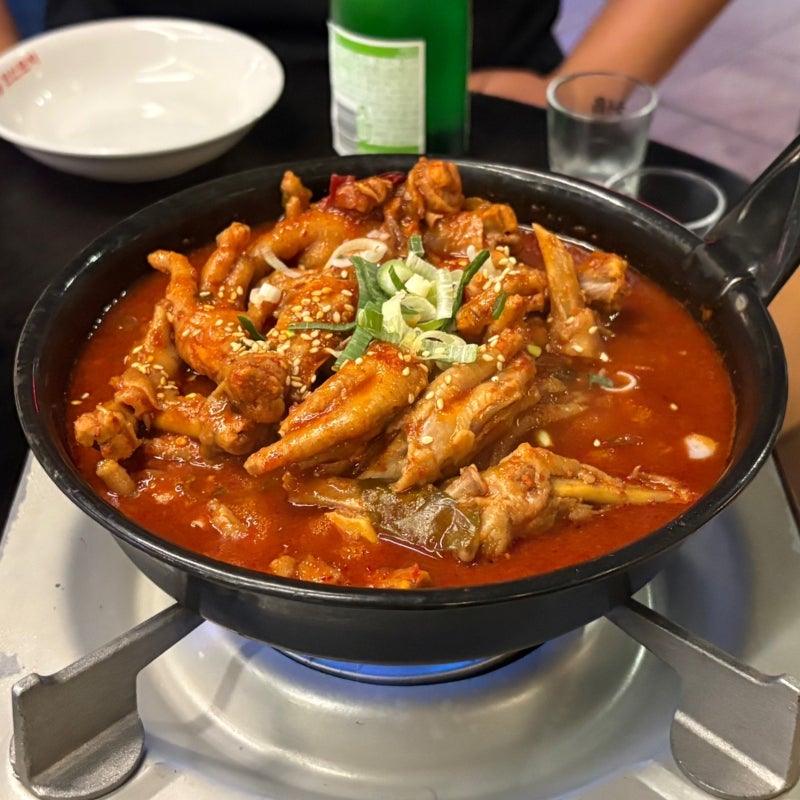 국물닭발 닭발맛집 하면 한신포차 한식닭발
