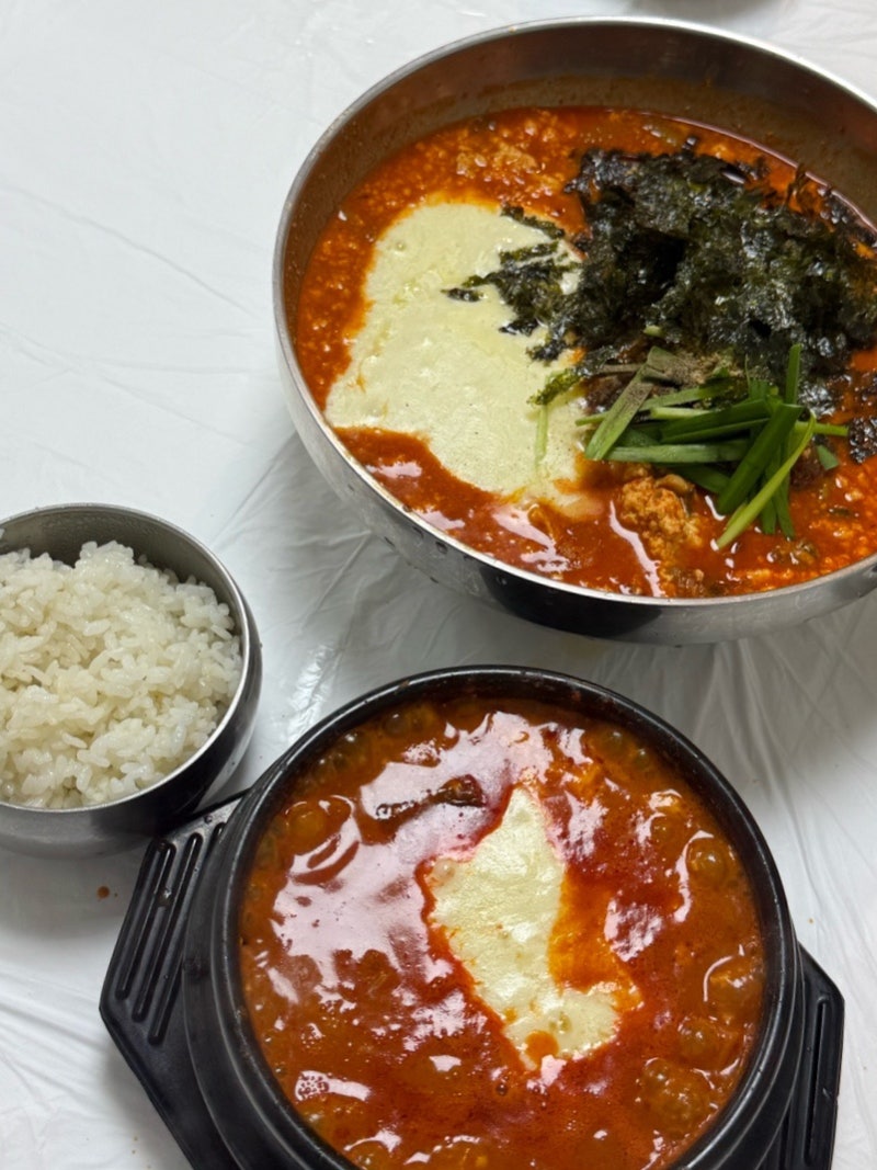 [강릉] 치즈쫄면순두부, 짬뽕순두부가 맛있는 강릉 현지인맛집 찐후기