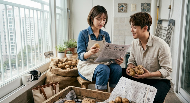 감자 오래 보관하는 방법, 싹 안 나게 최대 3개월 유지하는 꿀팁