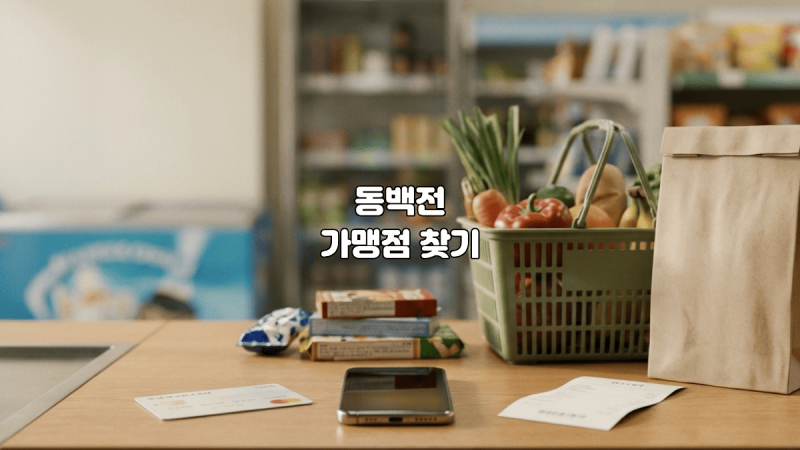 동백전 가맹점 조회 방법 사용처와 제한 업종 확인하기